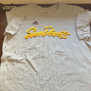 NCAA Gray Sun Devils Long Sleeve Tee